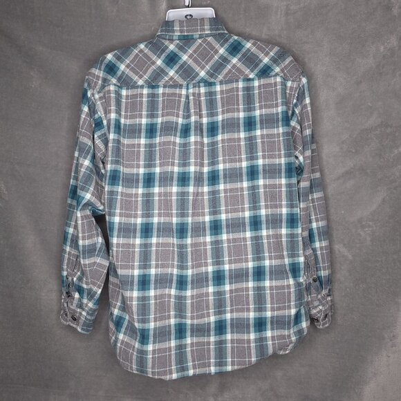 RedHead Mens Plaid Flannel Shirt Jacket XL Gray Long Sleeve Lined Pockets - Picture 3 of 8